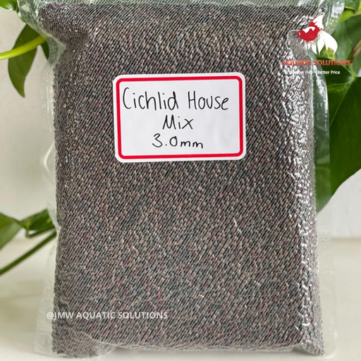 Cichlid House Mix Colour Food 3mm 1kg