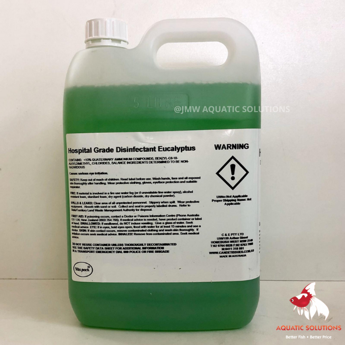 Hospital Grade Disinfectant Eucalyptus 5Litre