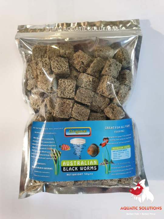 Original Cubes Worm 50g (Ziplock Bag) (3 ONLY!)