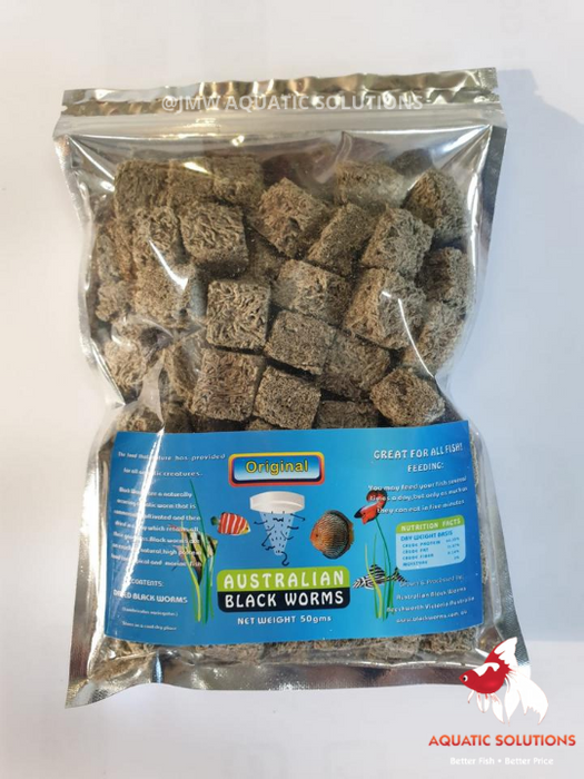 Original Cubes Worm 50g (Ziplock Bag)