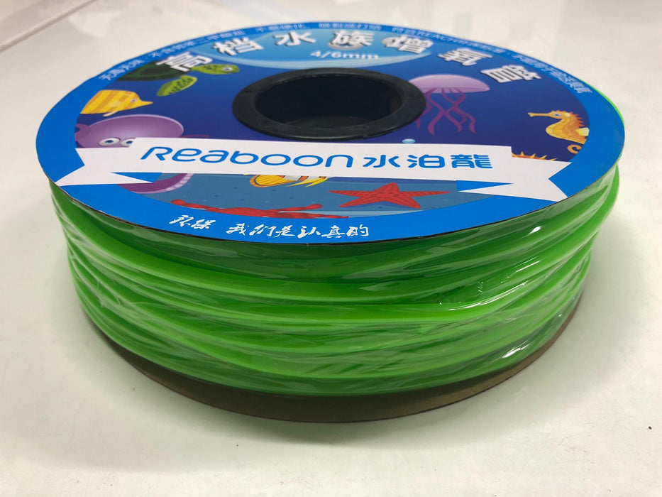Silicone Airline Tubing Fluoro Green Bulk 100m (4 ONLY!)