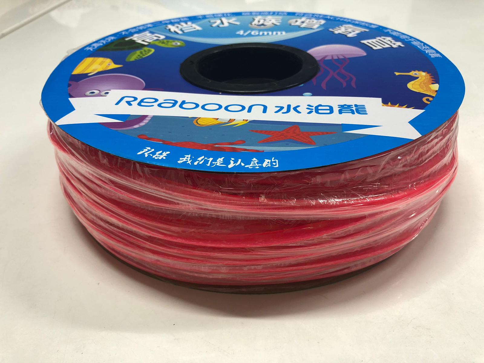 Silicone Airline Tubing Fluoro Red Bulk 100m (6 ONLY!)