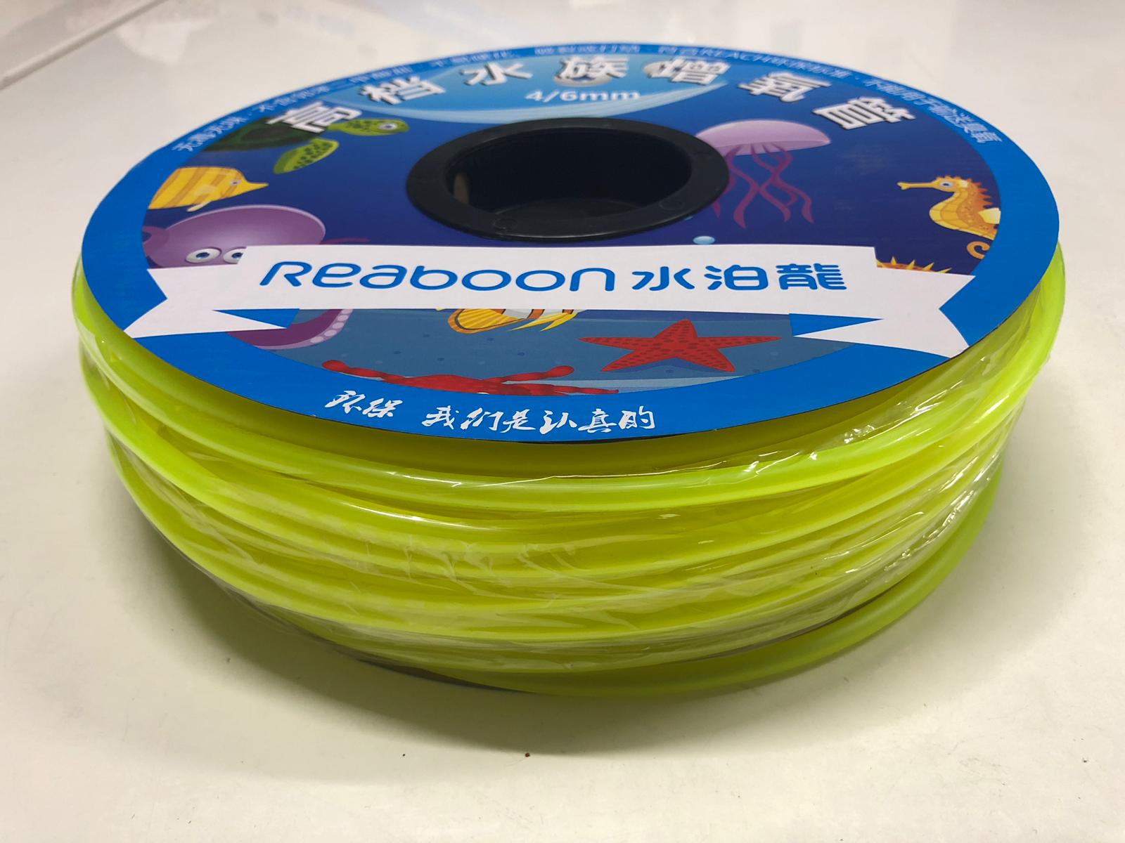 Silicone Airline Tubing Fluoro Yellow Bulk 100m (5 ONLY!)