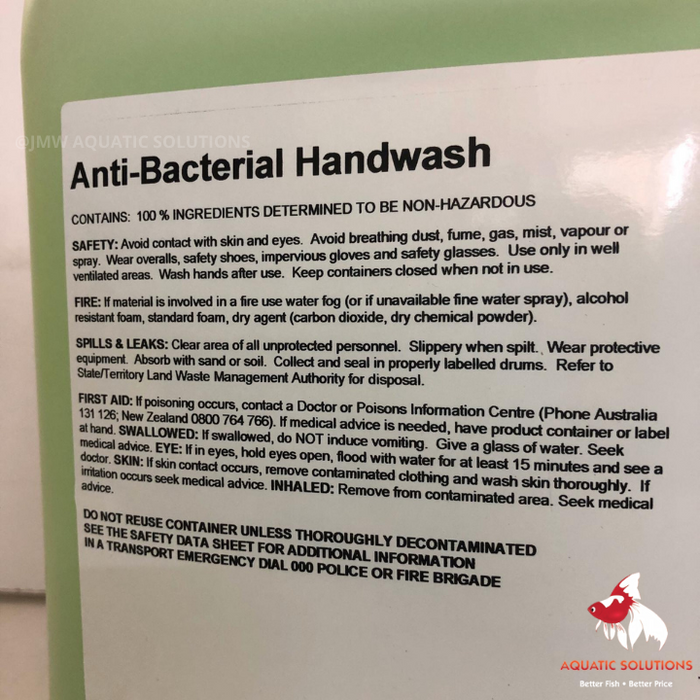 Anti-Bacterial Handwash 5Litre