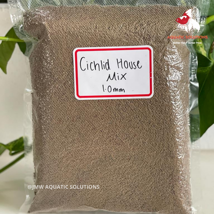 Cichlid House Mix Colour Food 1mm 1kg
