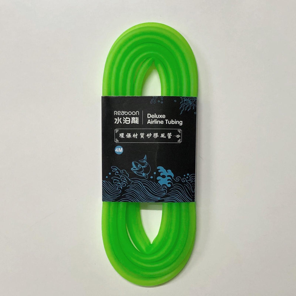 Silicone Airline Tubing Fluoro Green 4m